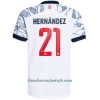 Camiseta de fútbol FC Bayern de Múnich Lucas Hernandez 21 Tercera Equipación 2021/22 - Hombre